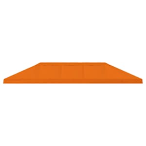 Kryt stanu altánu 6 x 3 m Oranžová Polyester 190 - obrázek 3