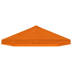 Kryt stanu altánu 6 x 3 m Oranžová Polyester 190 - obrázek 4