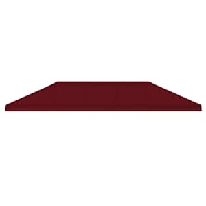 Kryt stanu altánu 6 x 3 m Vínová Polyester 190 - obrázek 3