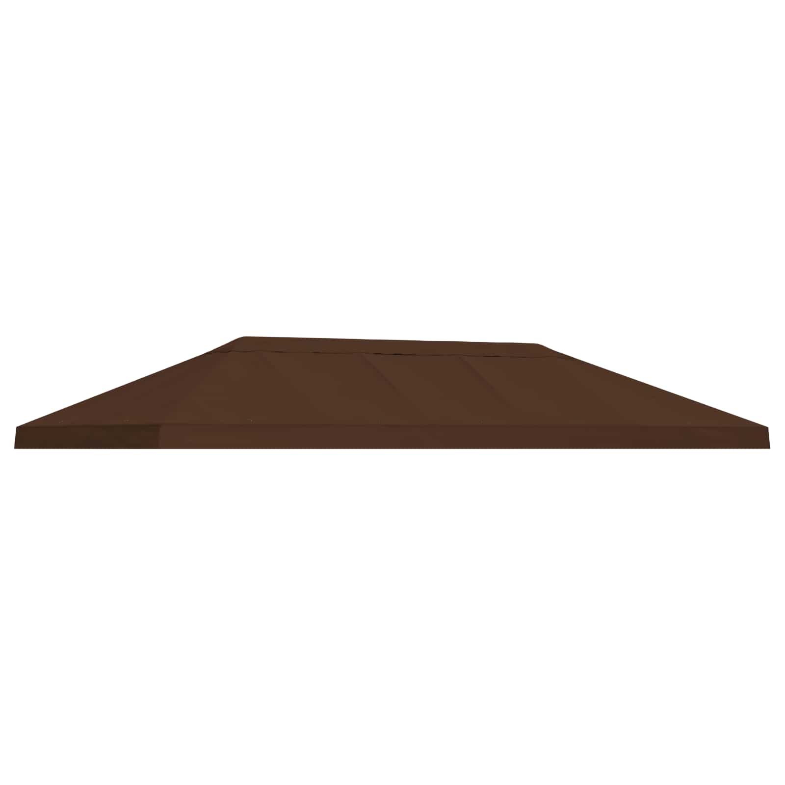Gazebo Luifel Dekking 6 x 3 m Bruin Polyester 190 image 2