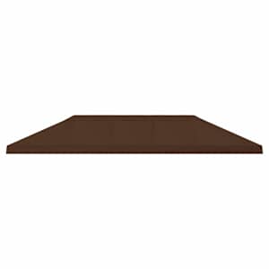 Kryt stanu altánu 6 x 3 m Hnědá Polyester 190 - obrázek 3