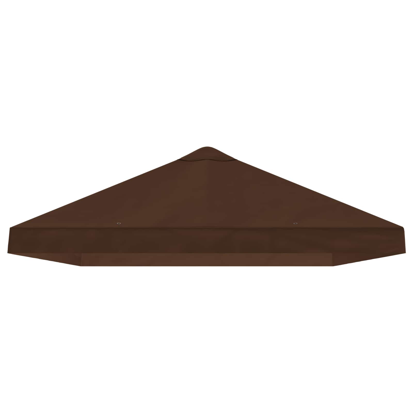 Gazebo Luifel Dekking 6 x 3 m Bruin Polyester 190 image 4