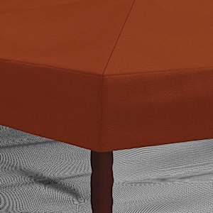 Kryt na altán s bočními stěnami 6 x 3 m Cihlová Polyester 190 - obrázek 8