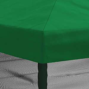 Kryt na altán s bočními stěnami 6 x 3 m Zelená Polyester 190 - obrázek 8
