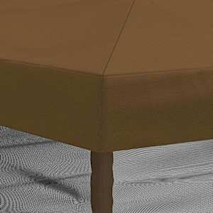 Kryt na altán s bočními stěnami 6 x 3 m Taupe Polyester 190 - obrázek 8