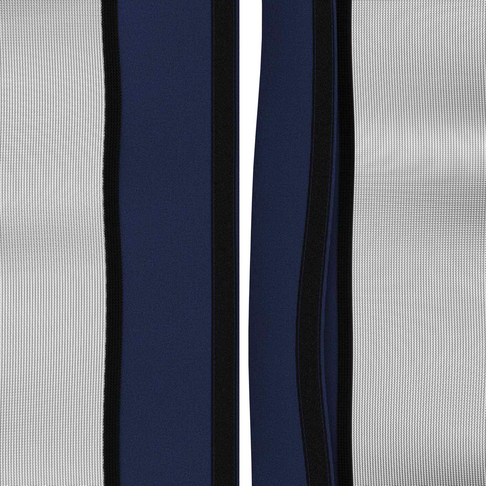 Gazebo Hoes met Zijwanden 6 x 3 m Blauw Polyester 190 image 7