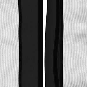 Kryt na altán s bočními stěnami 6 x 3 m Černá Polyester 190 - obrázek 7