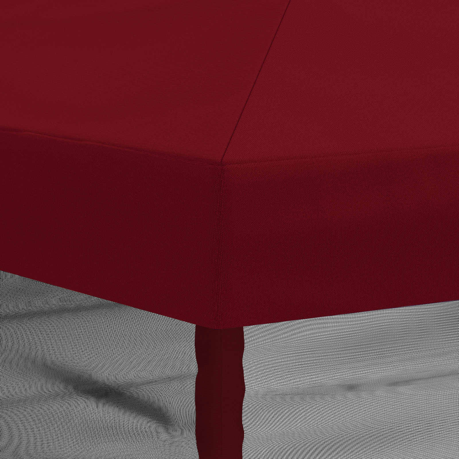 Gazebo Hoes met Zijwanden 6 x 3 m Bordeauxrood Polyester 190 image 7