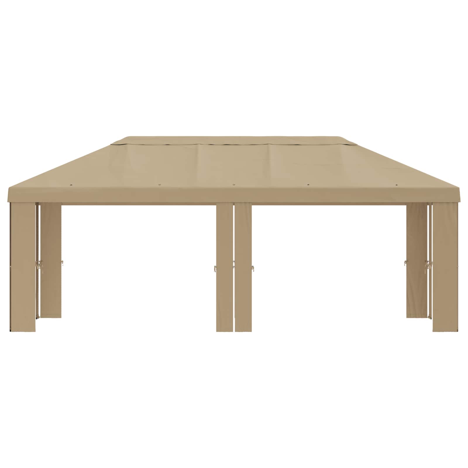 Paviljoenhoes 6 x 3 m Beige Polyester 190 gsm image 3