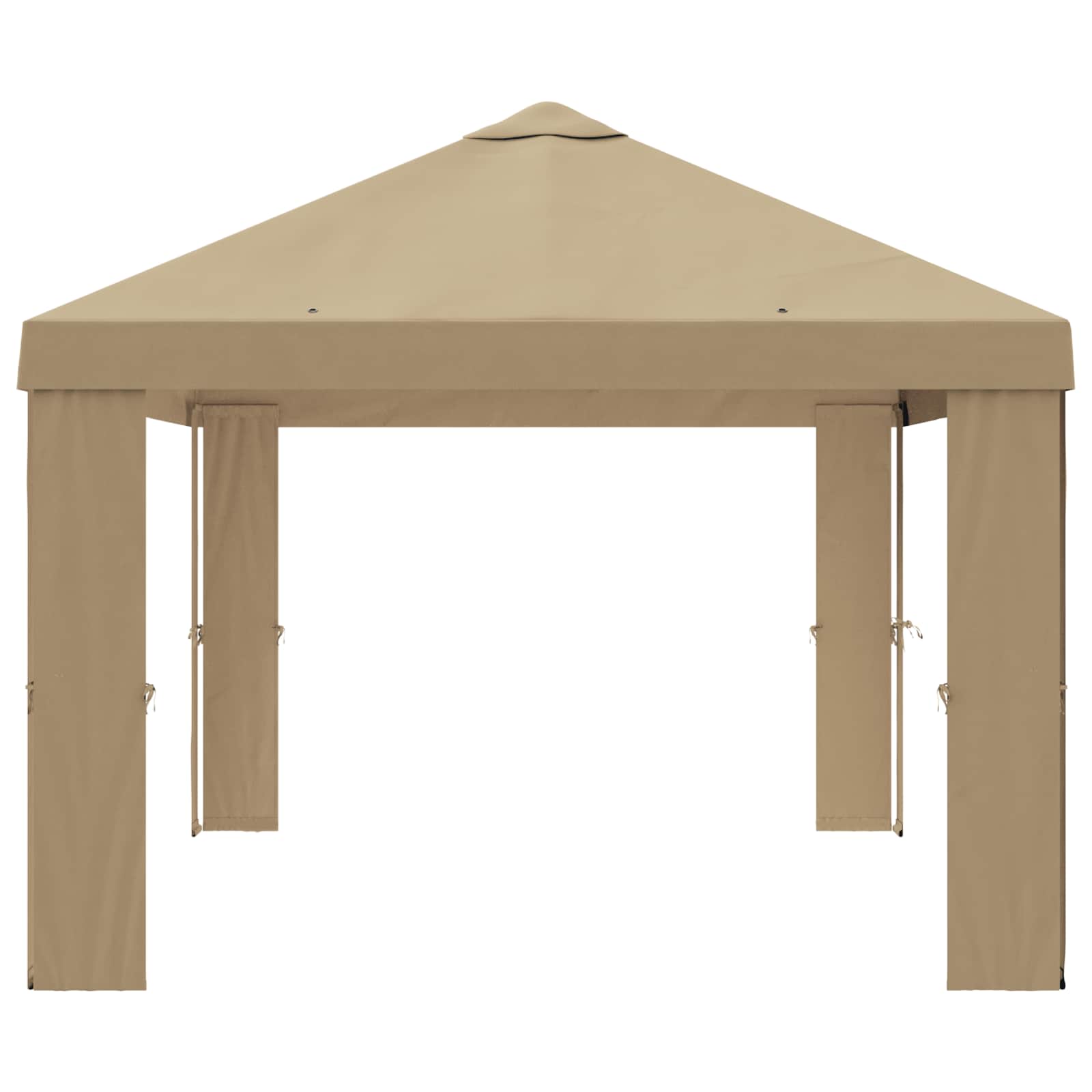 Paviljoenhoes 6 x 3 m Beige Polyester 190 gsm image 4