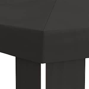 Plachta na altán 6 x 3 m Antracitová Polyester 190 gsm - obrázek 5
