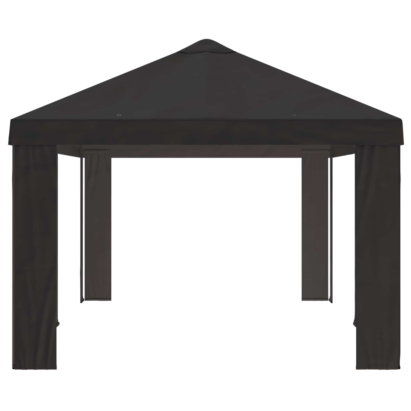 Paviljoenhoes 6 x 3 m Antracietkleurig Polyester 190 gsm image 4