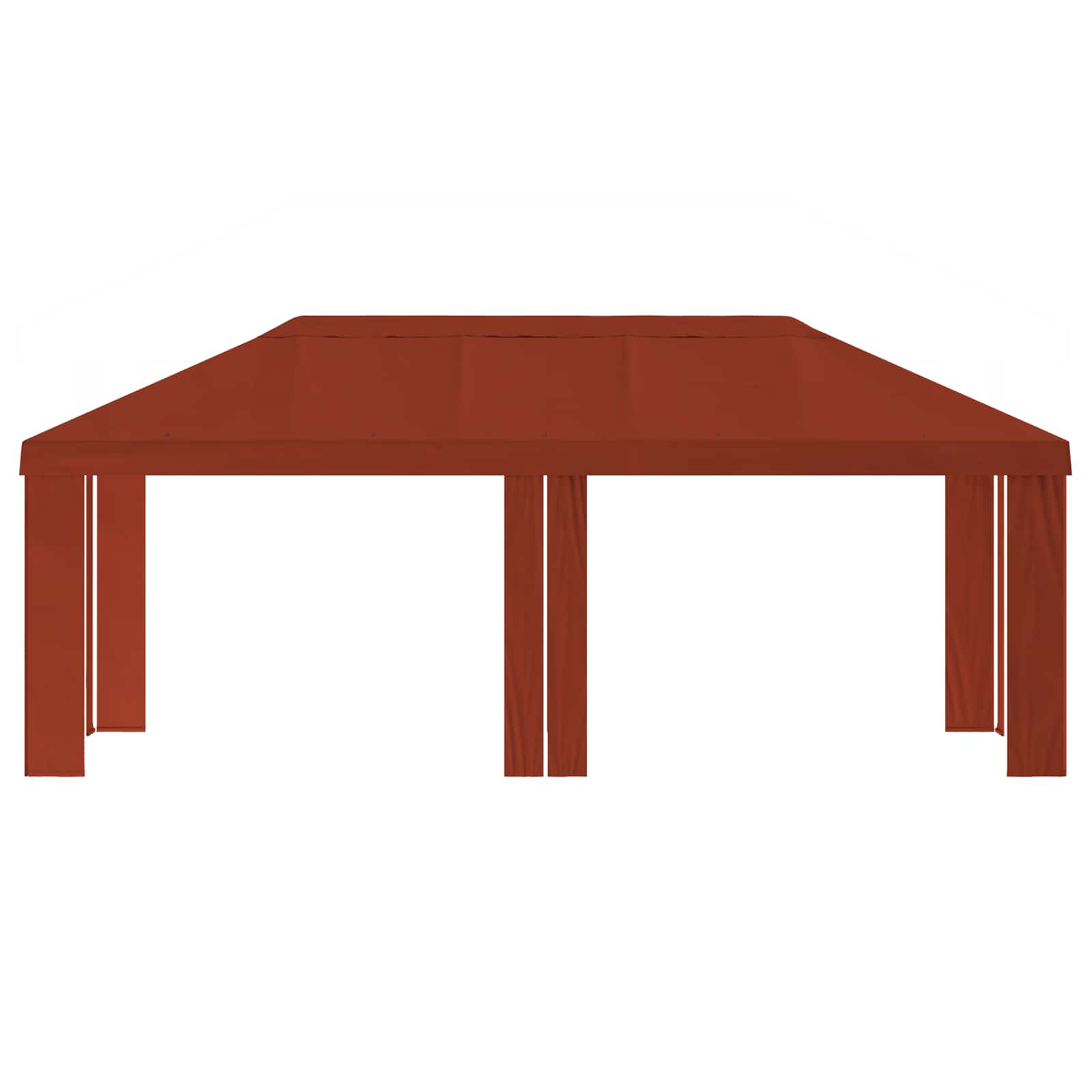 Paviljoenhoes 6 x 3 m Terracotta Polyester 190 gsm image 3