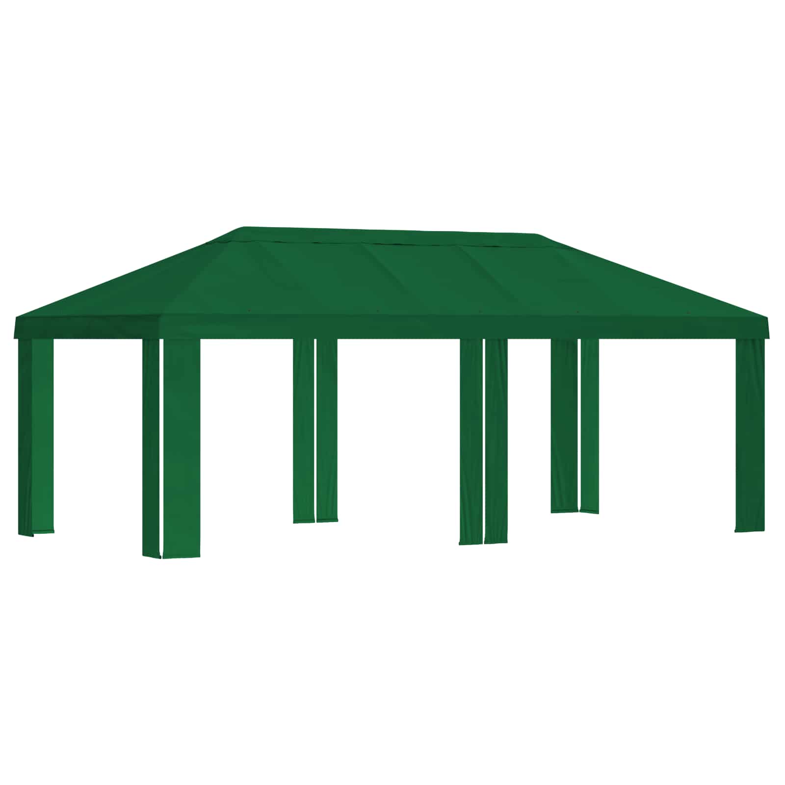 Paviljoenhoes 6 x 3 m Groen Polyester 190 gsm image 2