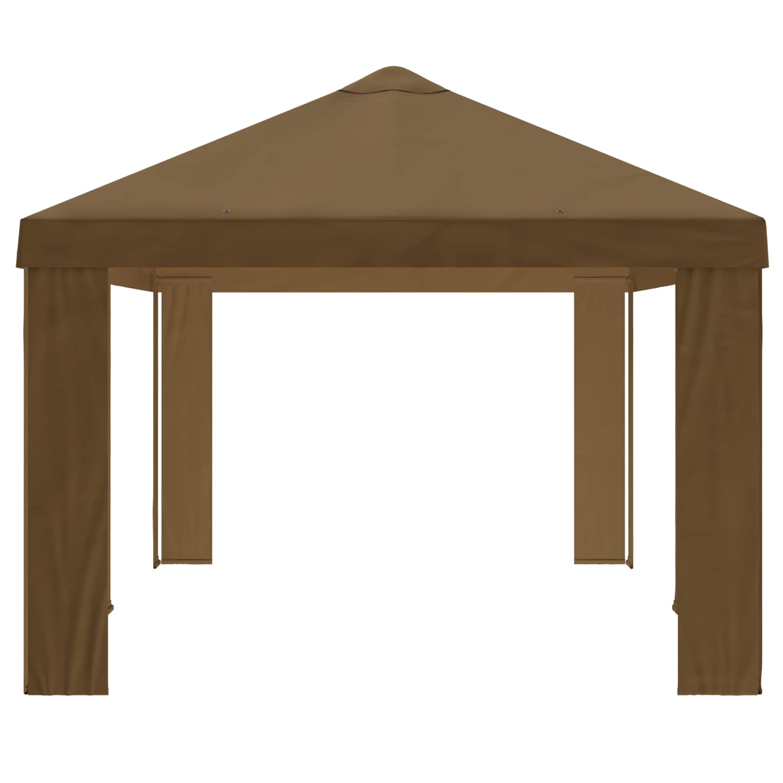 Paviljoenhoes 6 x 3 m Taupe Polyester 190 gsm image 4