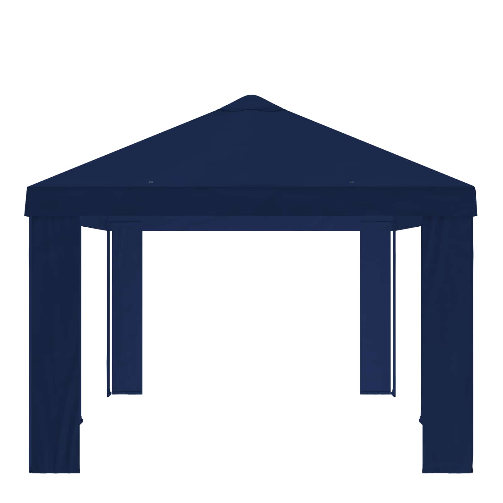 Paviljoenhoes 6 x 3 m Blauw Polyester 190 gsm image 4
