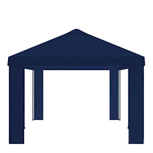 Plachta na altán 6 x 3 m Modrá Polyester 190 gsm - obrázek 4
