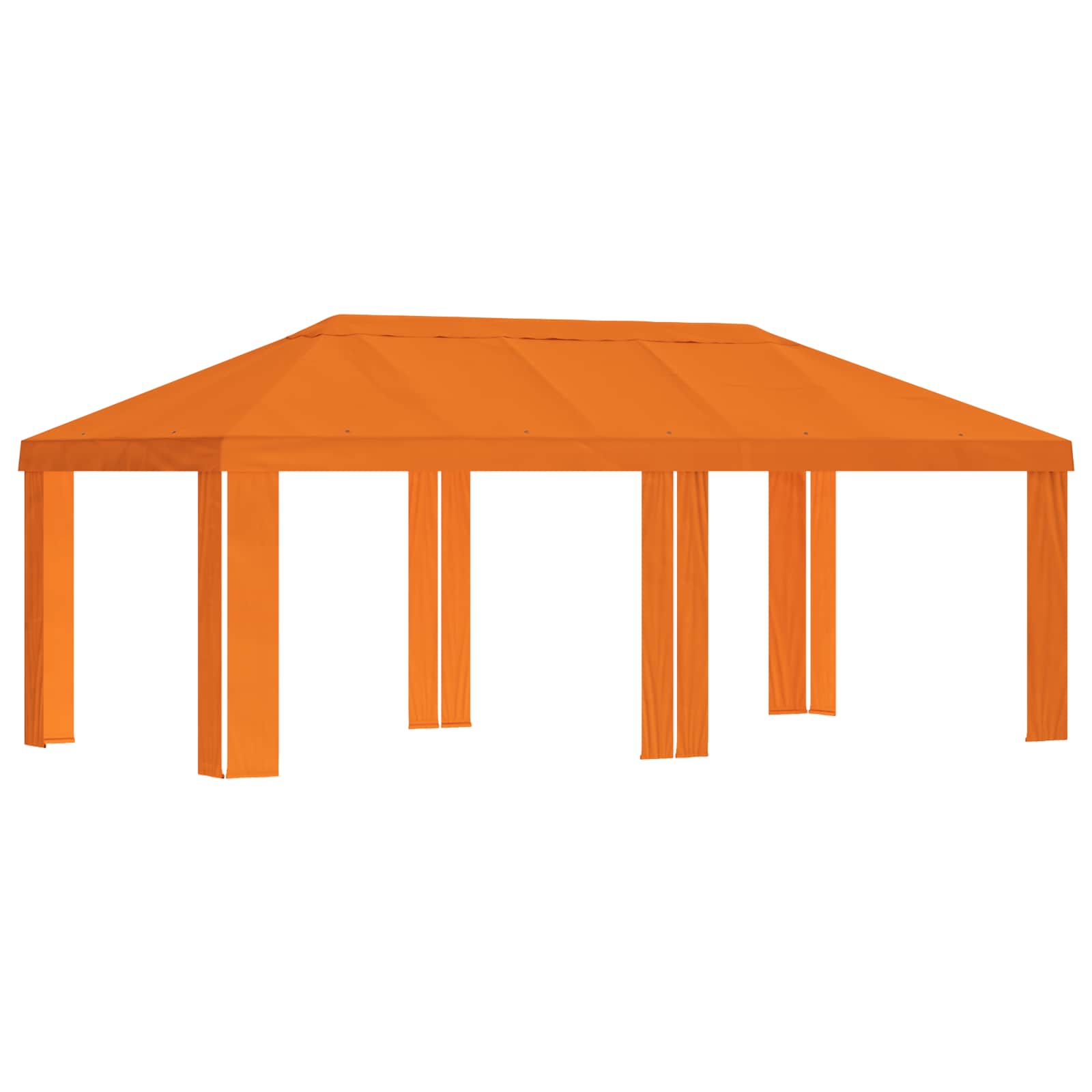 Paviljoenhoes 6 x 3 m Oranje Polyester 190 gsm image 2