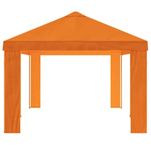 Plachta na altán 6 x 3 m Oranžová Polyester 190 gsm - obrázek 4