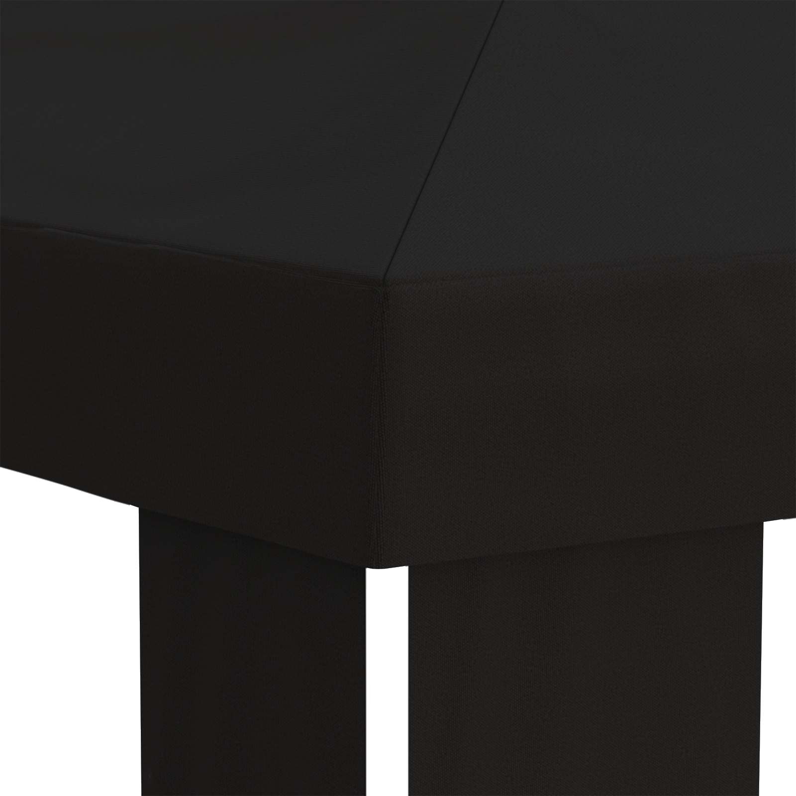 Paviljoenhoes 6 x 3 m Zwart Polyester 190 gsm image 5