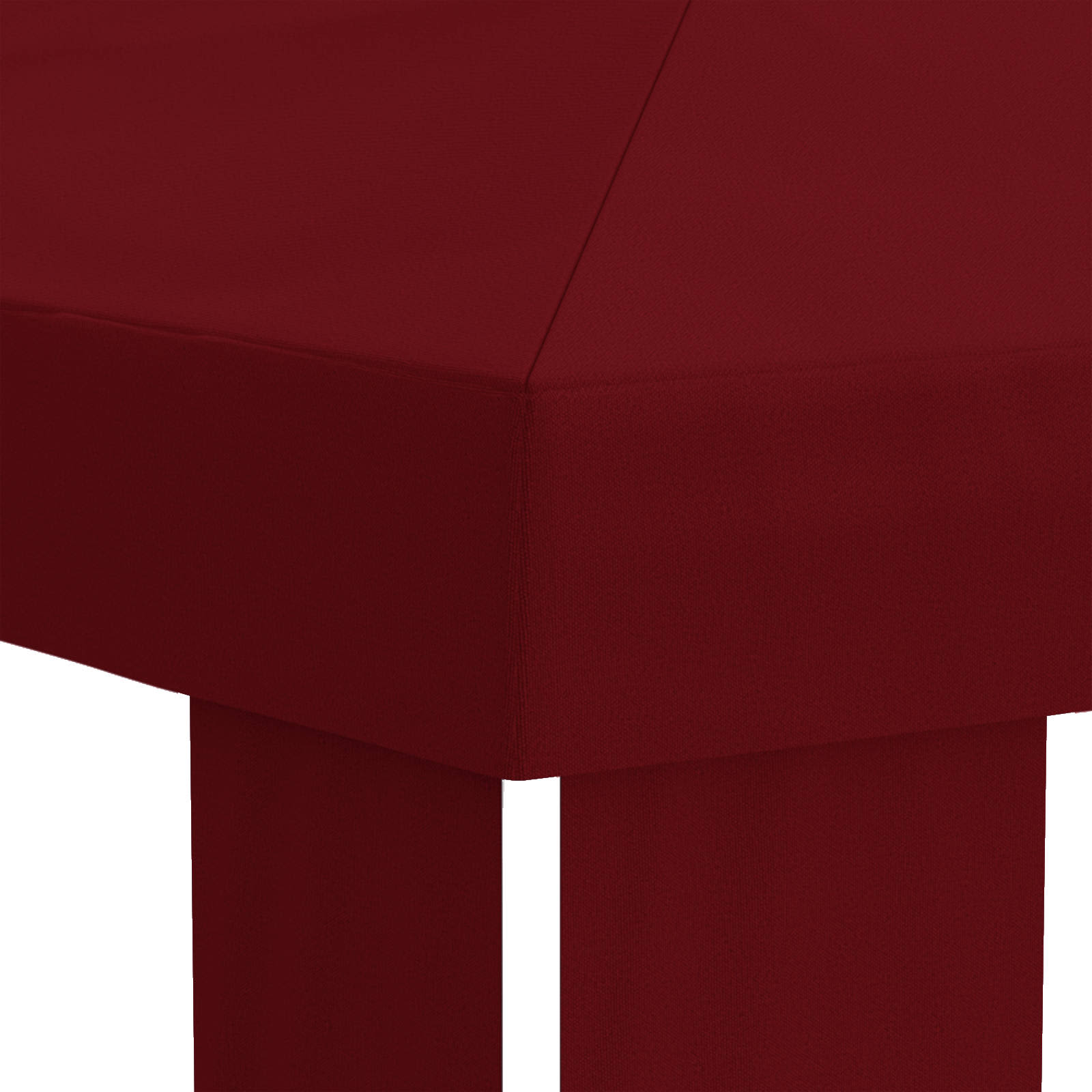 Paviljoenhoes 6 x 3 m Bordeauxrood Polyester 190 gsm image 5
