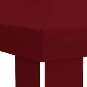 Plachta na altán 6 x 3 m Vínová Polyester 190 gsm - obrázek 5