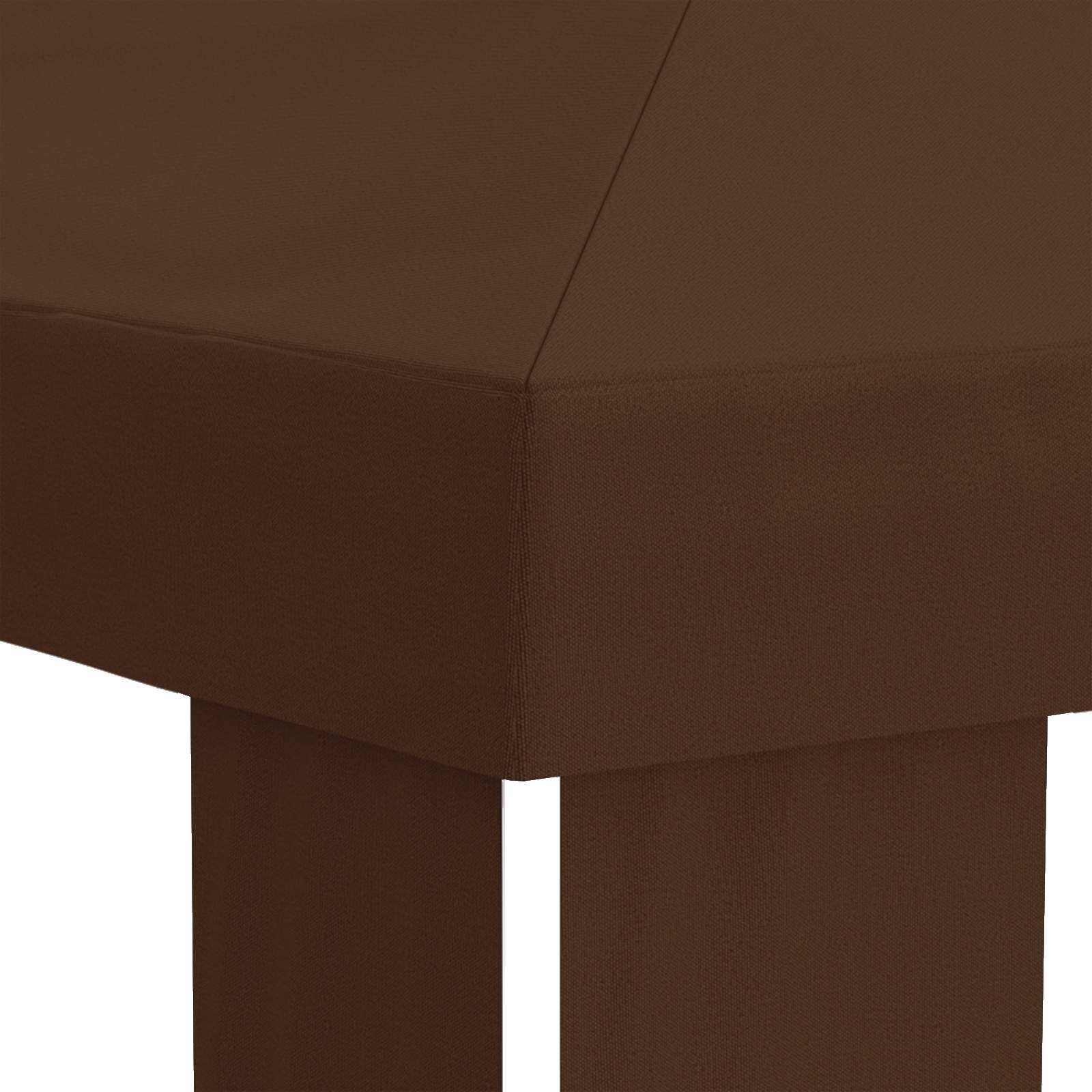 Paviljoenhoes 6 x 3 m Bruin Polyester 190 gsm image 5