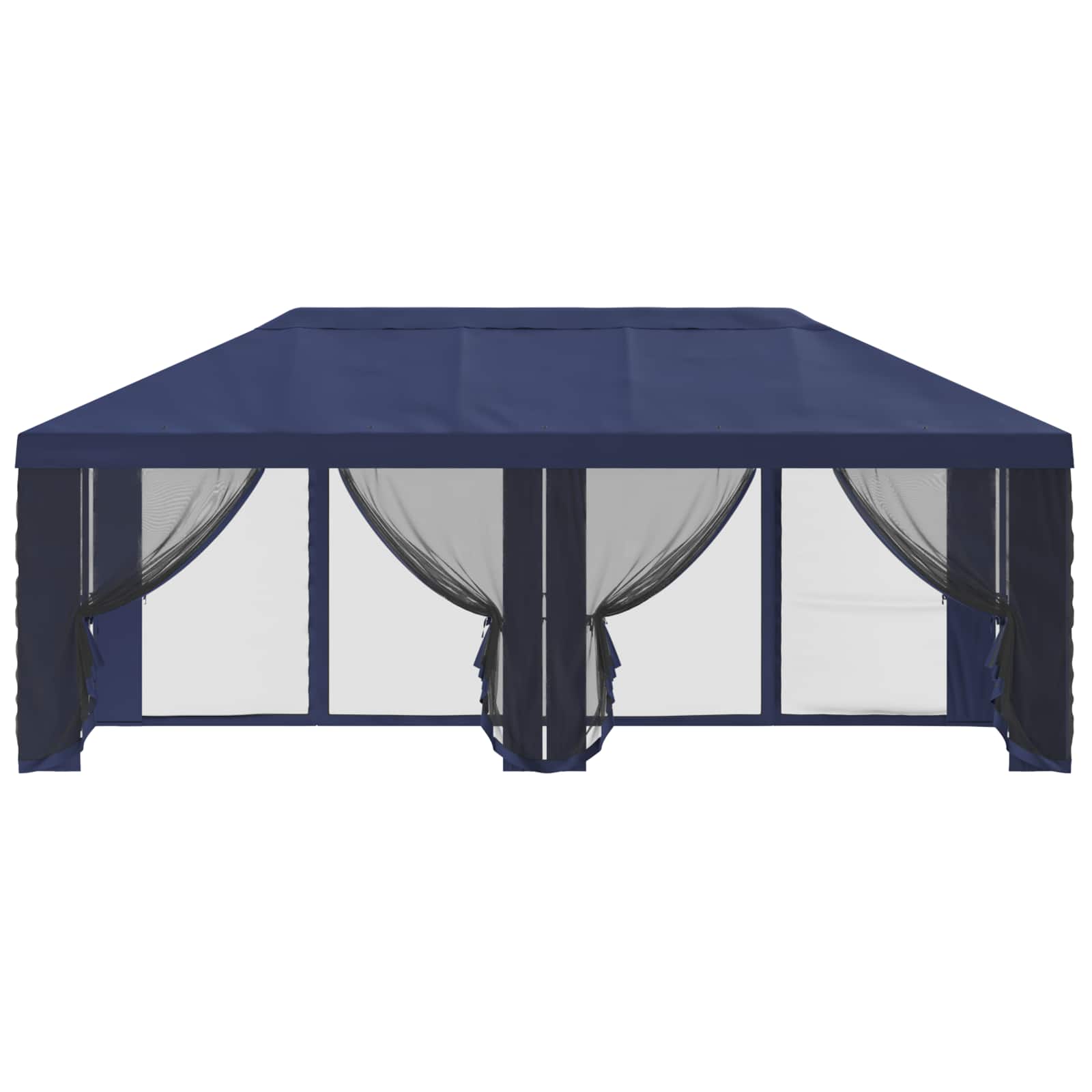 Gazebo Hoes met Zijwanden Blauw 600,5 x 300,5 cm Polyester image 5