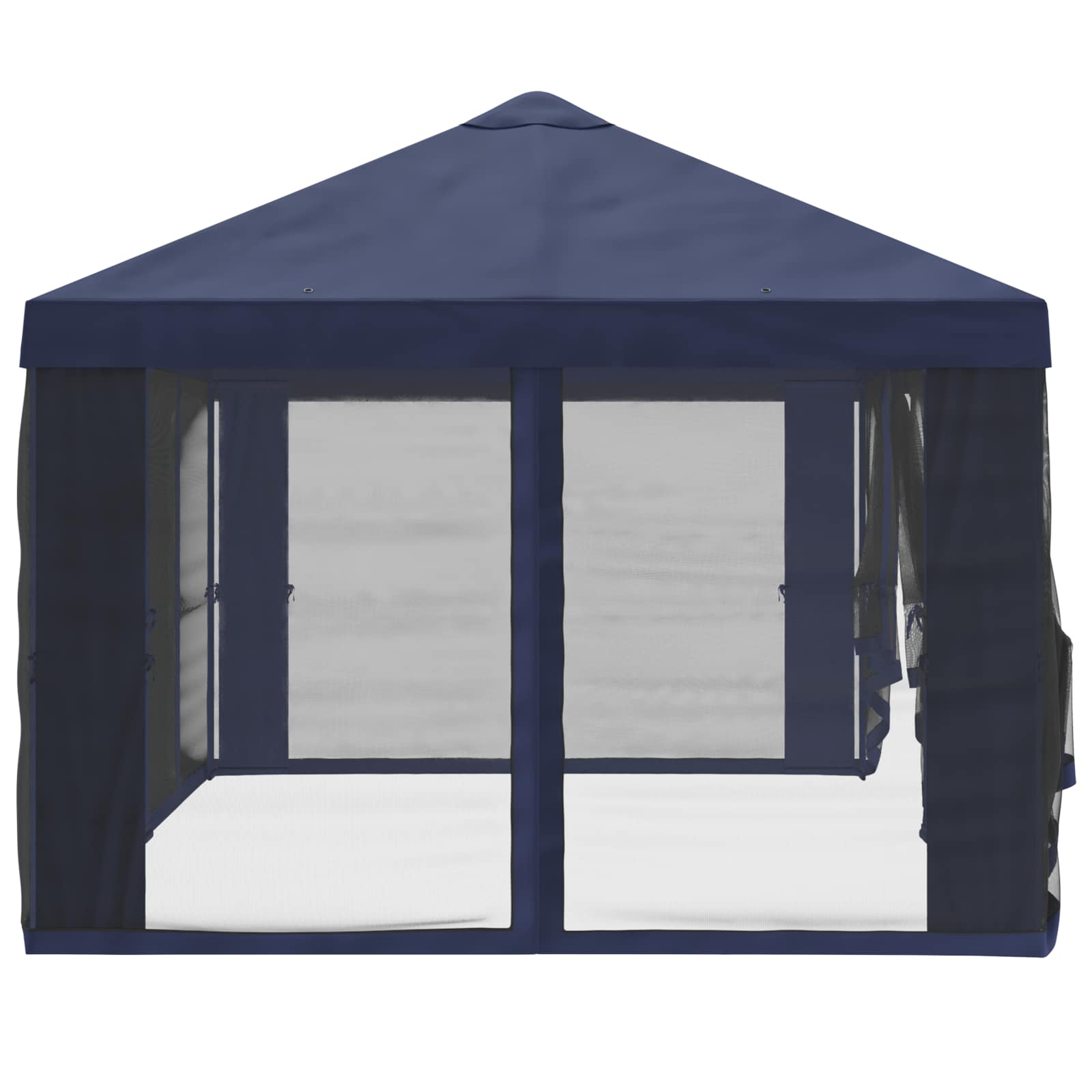 Gazebo Hoes met Zijwanden Blauw 600,5 x 300,5 cm Polyester image 6