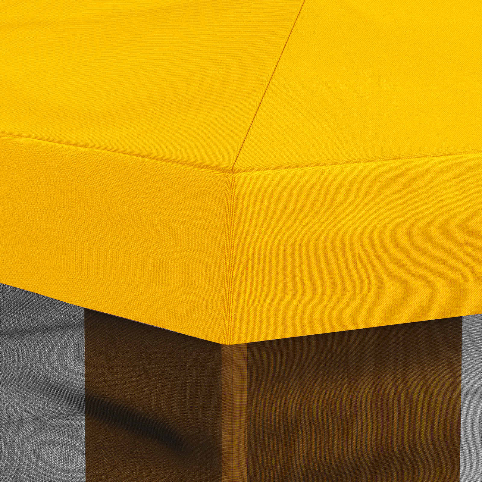 Gazebo Hoes met Zijwanden Geel 600,5 x 300,5 cm Polyester image 7