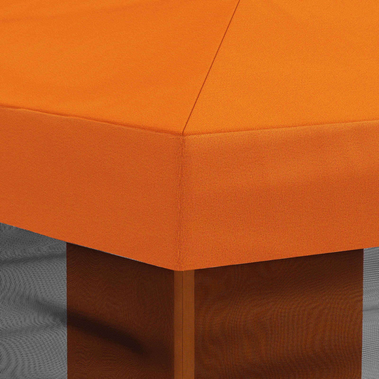 Gazebo Hoes met Zijwanden Oranje 600,5 x 300,5 cm Polyester image 7