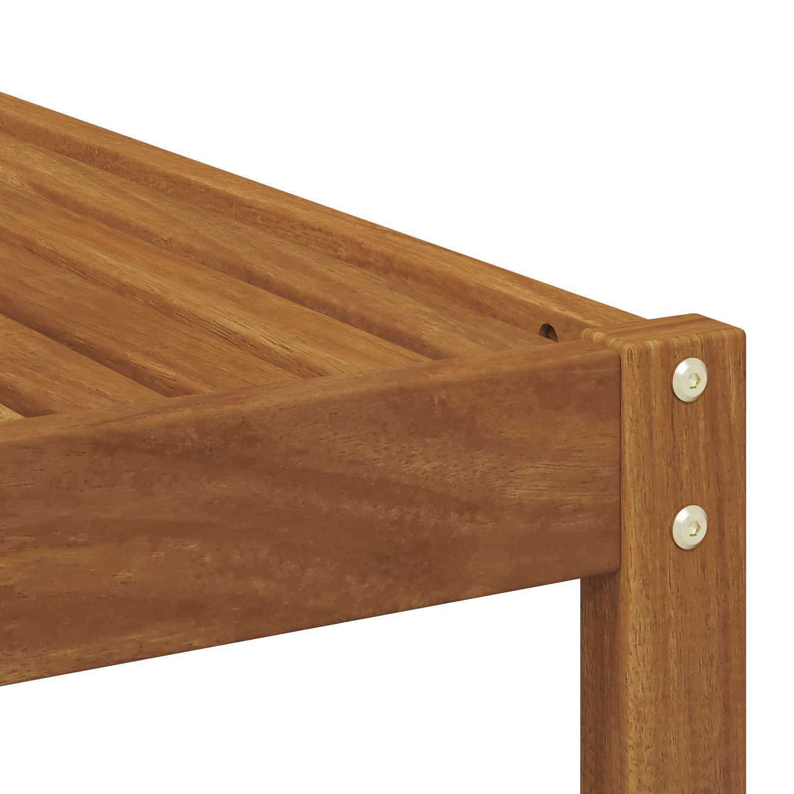 Buiten Tafel Massief Acaciahout Naturel 59 x 59 x 37 cm image 7