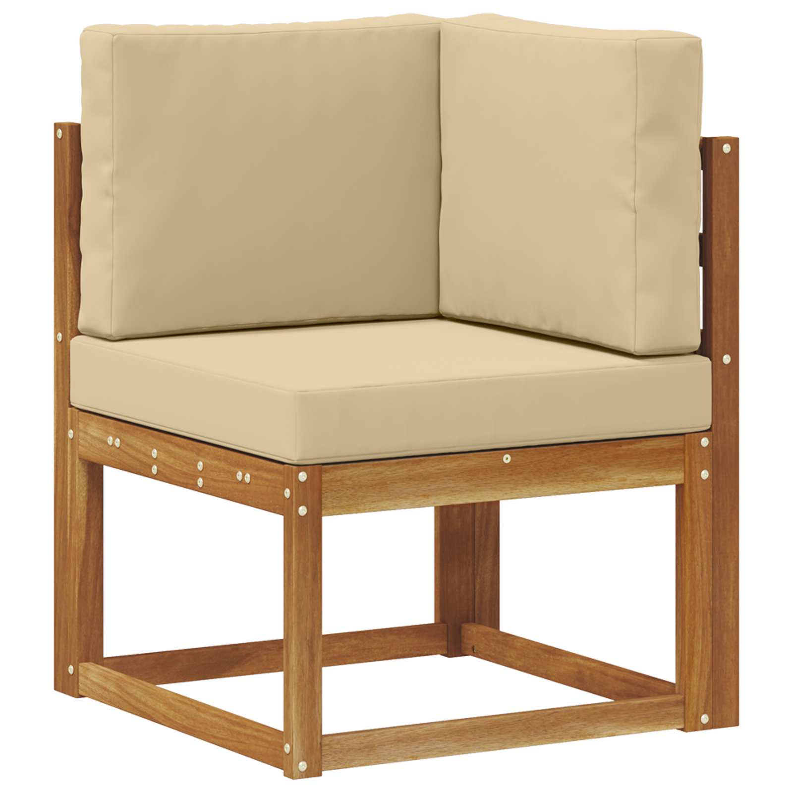 Thumbnail - vidaXL Outdoor Ecksofa Massivholz Akazie