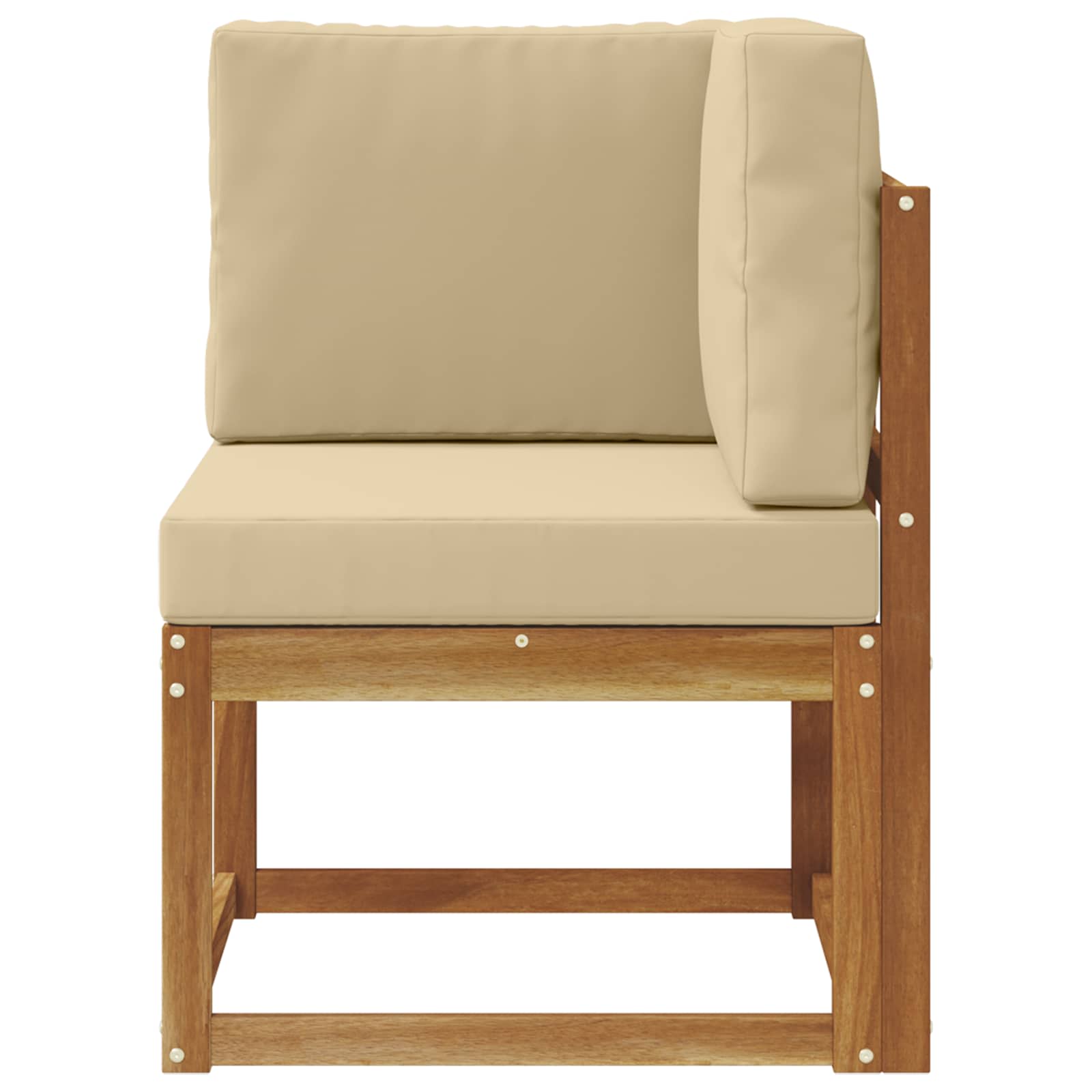 Thumbnail - vidaXL Outdoor Ecksofa Massivholz Akazie