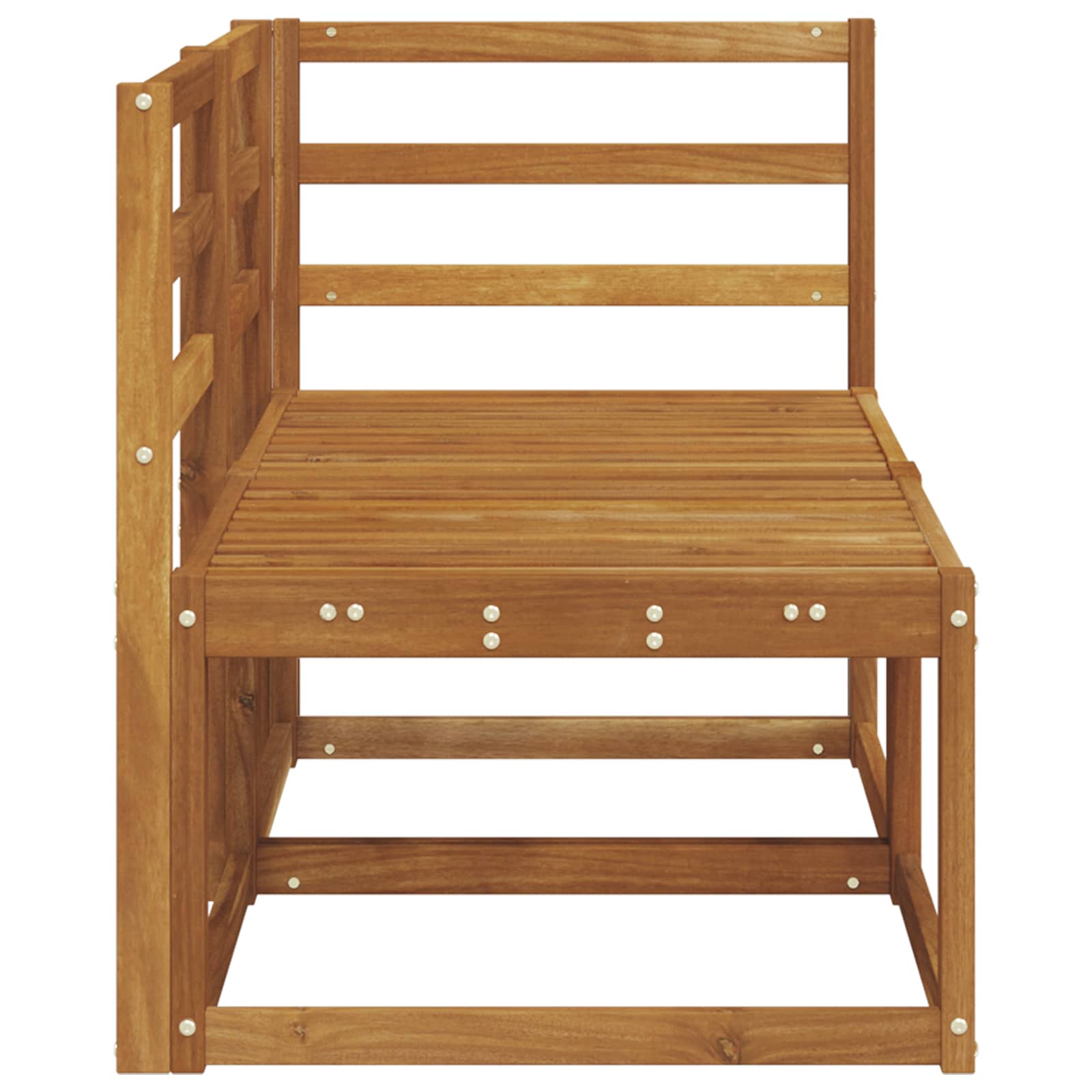 Outdoor Midden- en Hoeksalon 2 Stuk Naturel Massief Acaciahout image 4