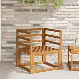 Naslonjalo 2 pcs Naravna 59 x 4 x 73 cm Masiven les akacije