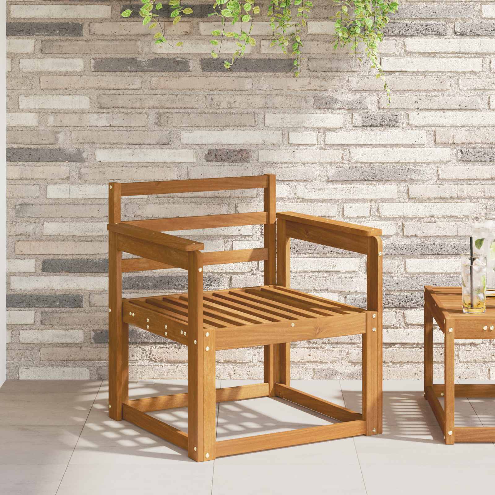 Naslonjala za roke 2 pcs Rjava 59 x 6 x 61 cm Konstruiran les