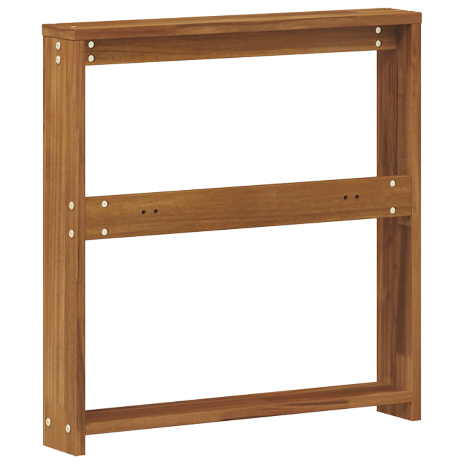 Armleuning 2 st Naturel 58,5 x 10 x 61 cm Massief Acaciahout image 7