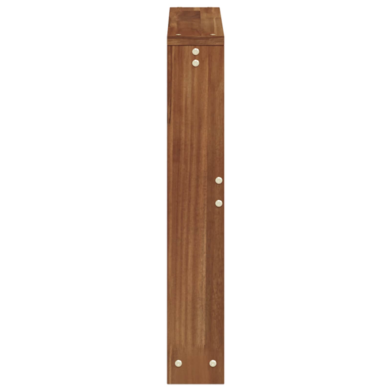 Armleuning 2 st Naturel 58,5 x 10 x 61 cm Massief Acaciahout image 6