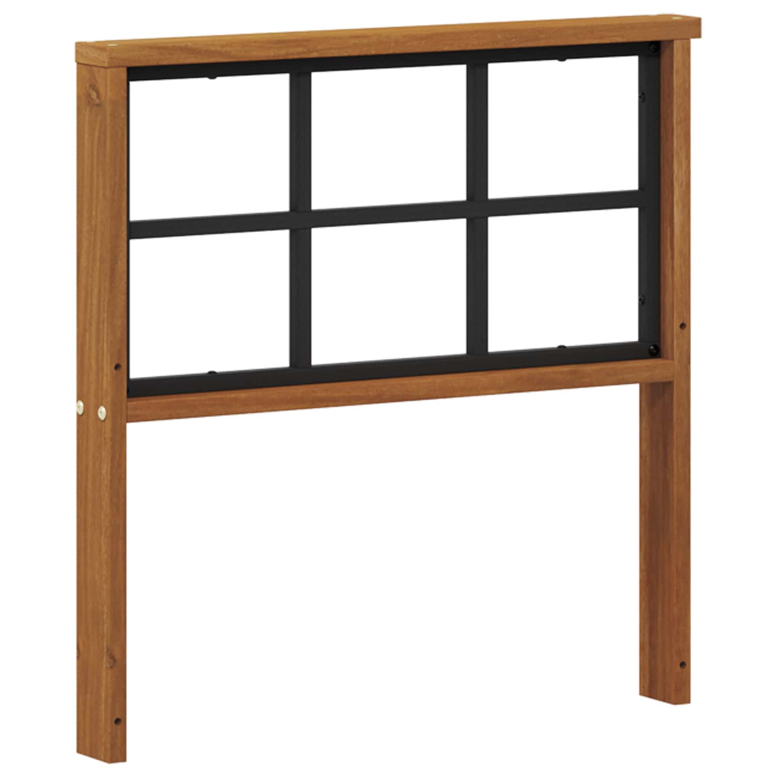 Armleuning 2 st Naturel 60 x 6 x 61 cm Massief Acaciahout image 7