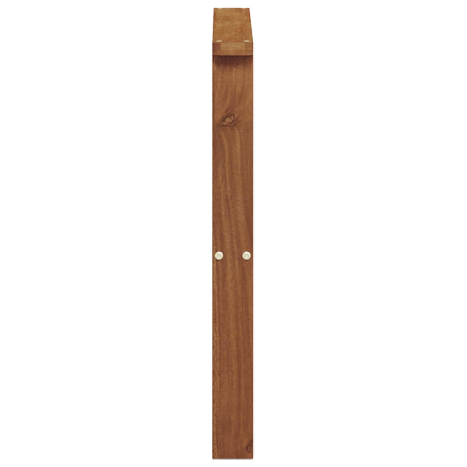 Armleuning 2 st Naturel 60 x 6 x 61 cm Massief Acaciahout image 6