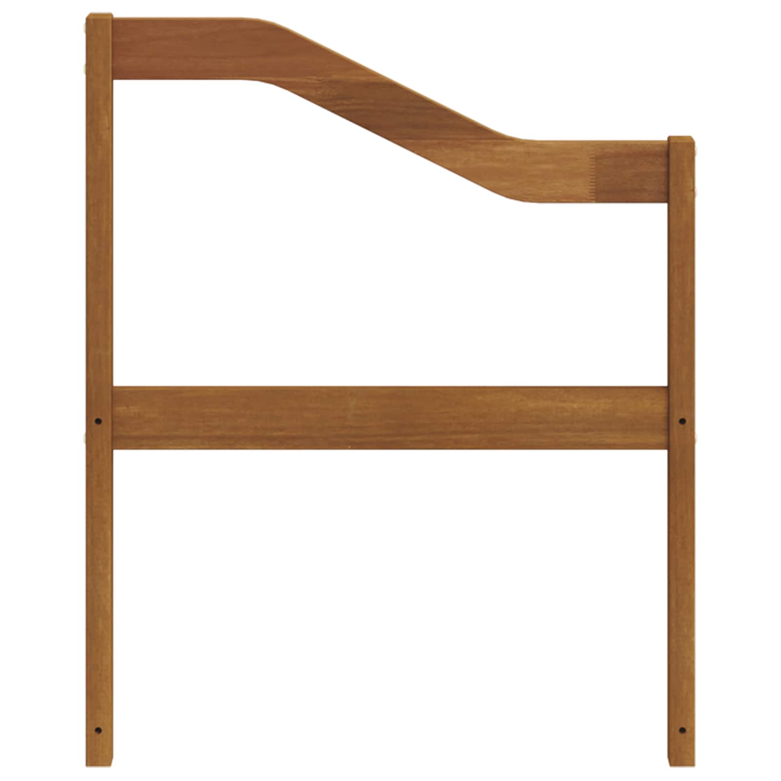 Armleuning 2 pcs Naturel 59 x 4 x 73 cm Massief Acaciahout image 5