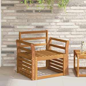 Naslonjalo 2 pcs Naravna 58,5 x 8 x 60 cm Masiven les akacije