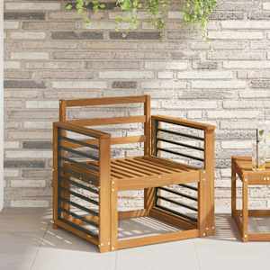 Naslonjalo 2 pcs Naravna 60 x 6 x 61 cm Masiven les akacije