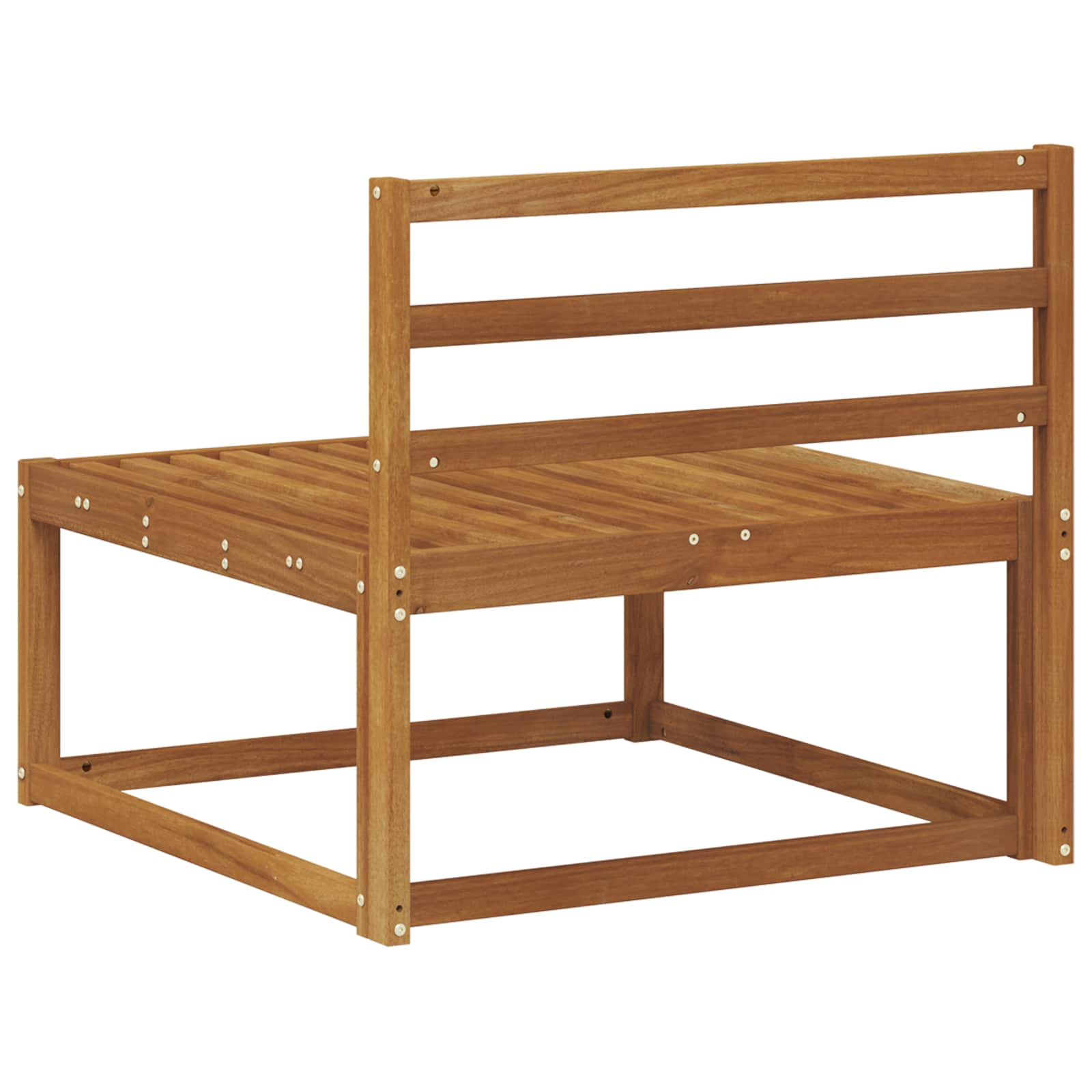 Buiten Midden Sofa Massief Acaciahout Naturel 79 x 83 x 73 cm image 5