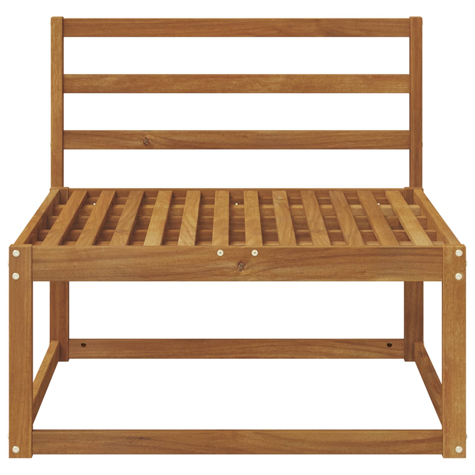 Buiten Midden Sofa Massief Acaciahout Naturel 79 x 83 x 73 cm image 3