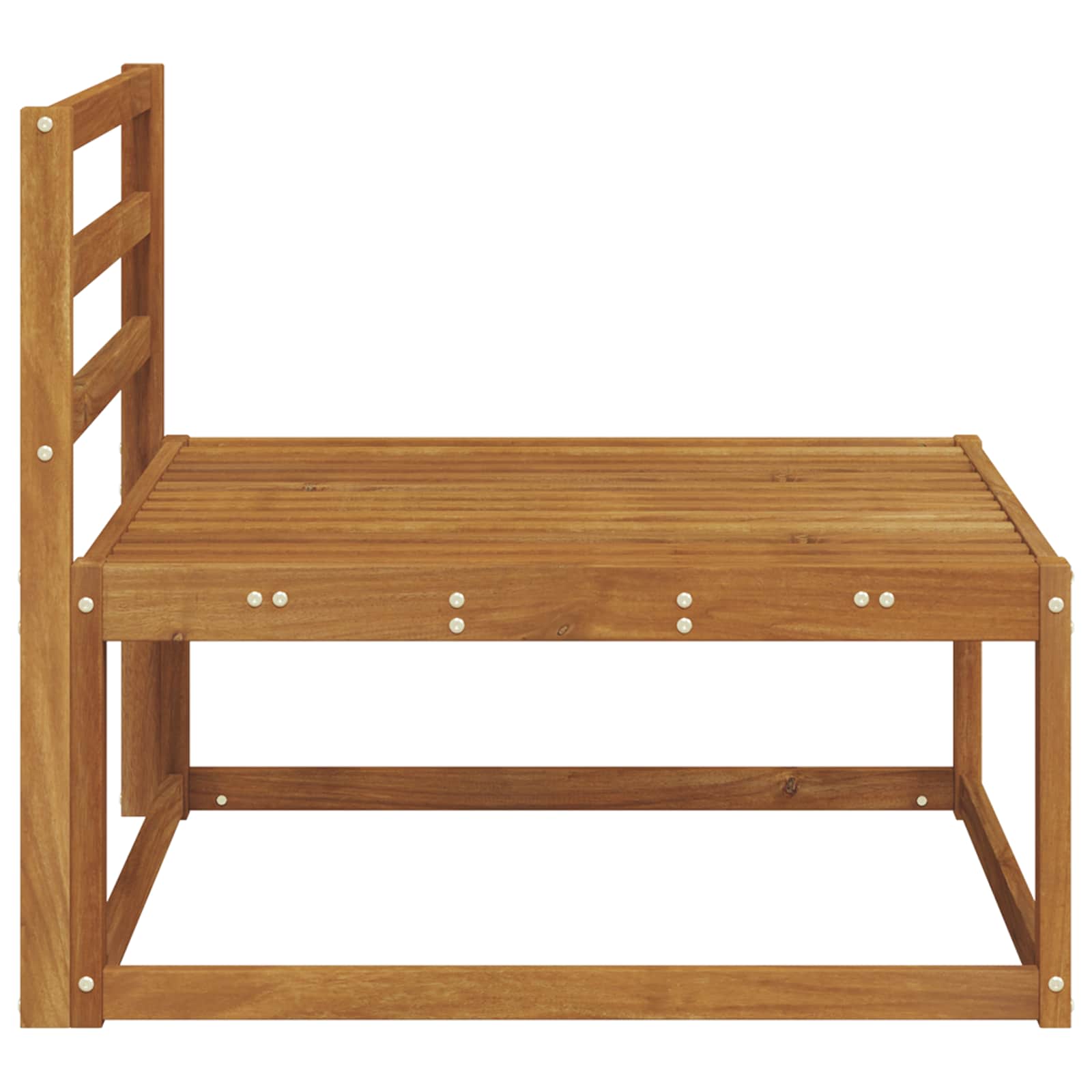 Buiten Midden Sofa Massief Acaciahout Naturel 79 x 83 x 73 cm image 4