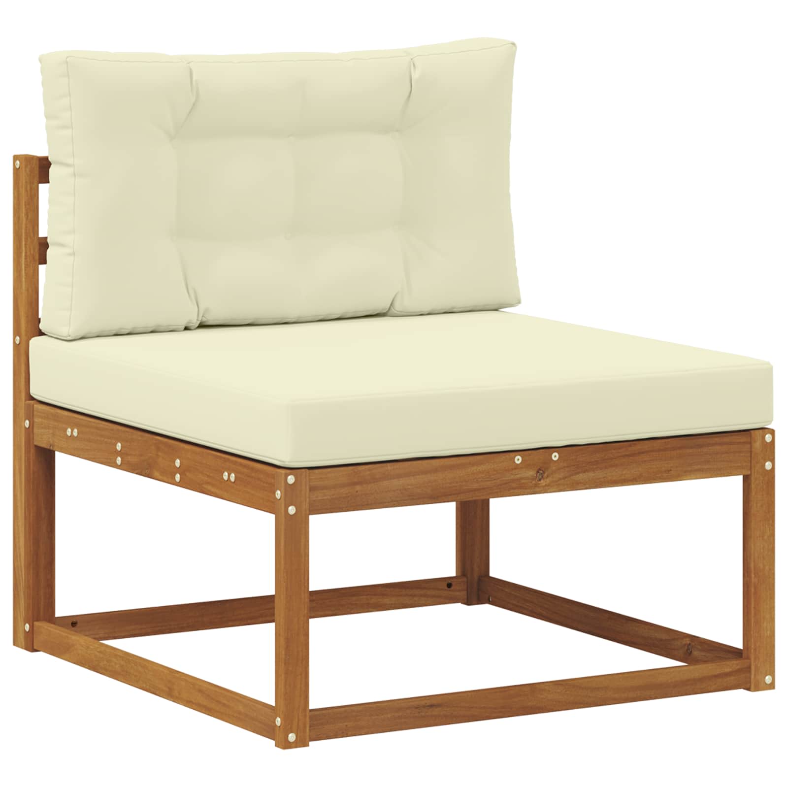 Buiten Midden Sofa Massief Acaciahout Naturel image 2