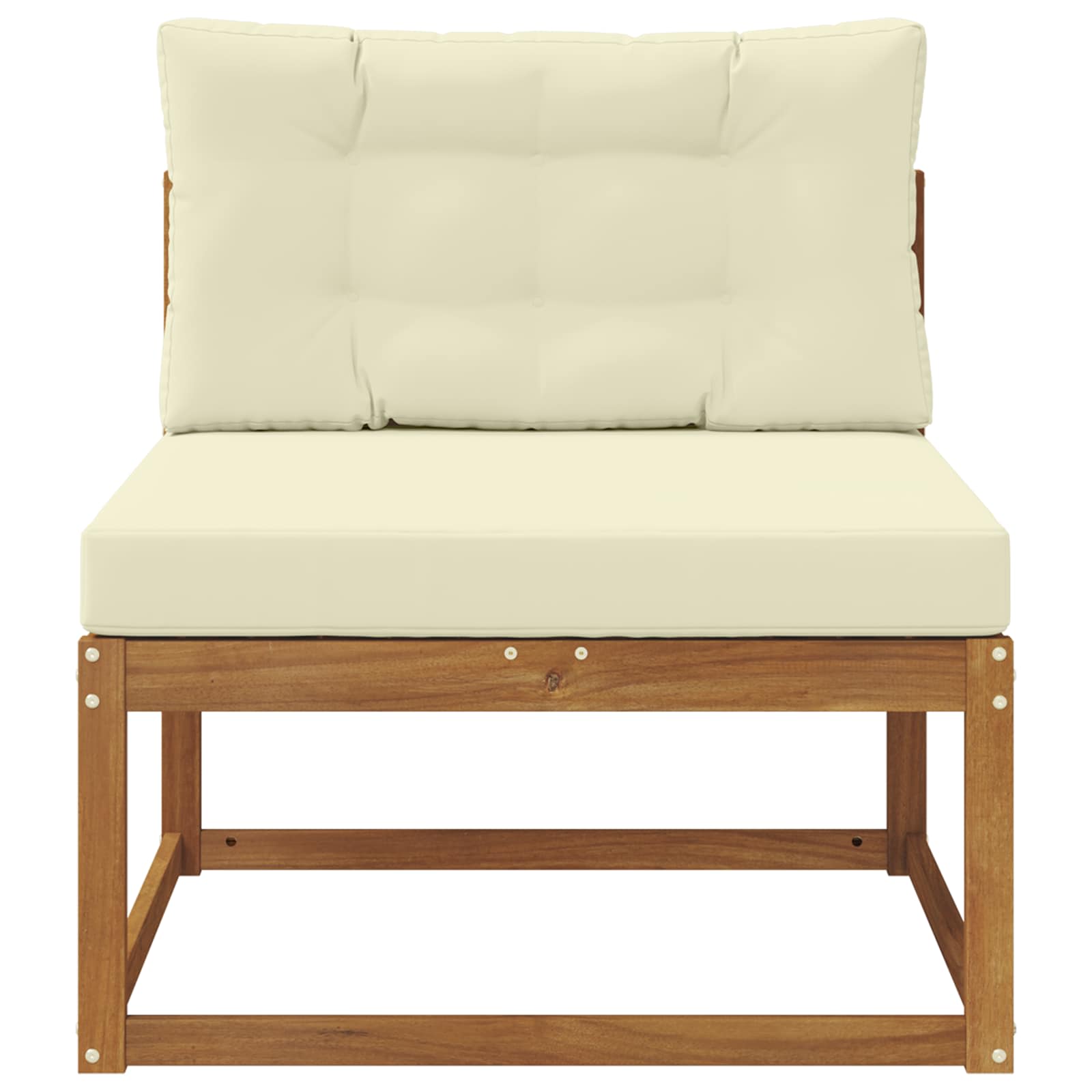 Buiten Midden Sofa Massief Acaciahout Naturel image 3