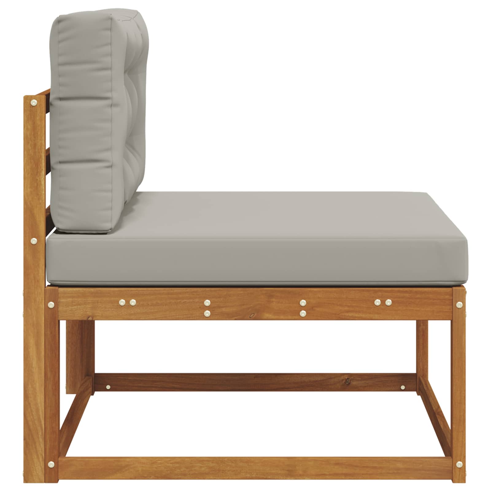 Buiten Midden Sofa Massief Acaciahout Naturel image 4